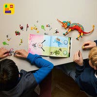 LEGO DREAMZzz 71492, Mateos eldkameleont