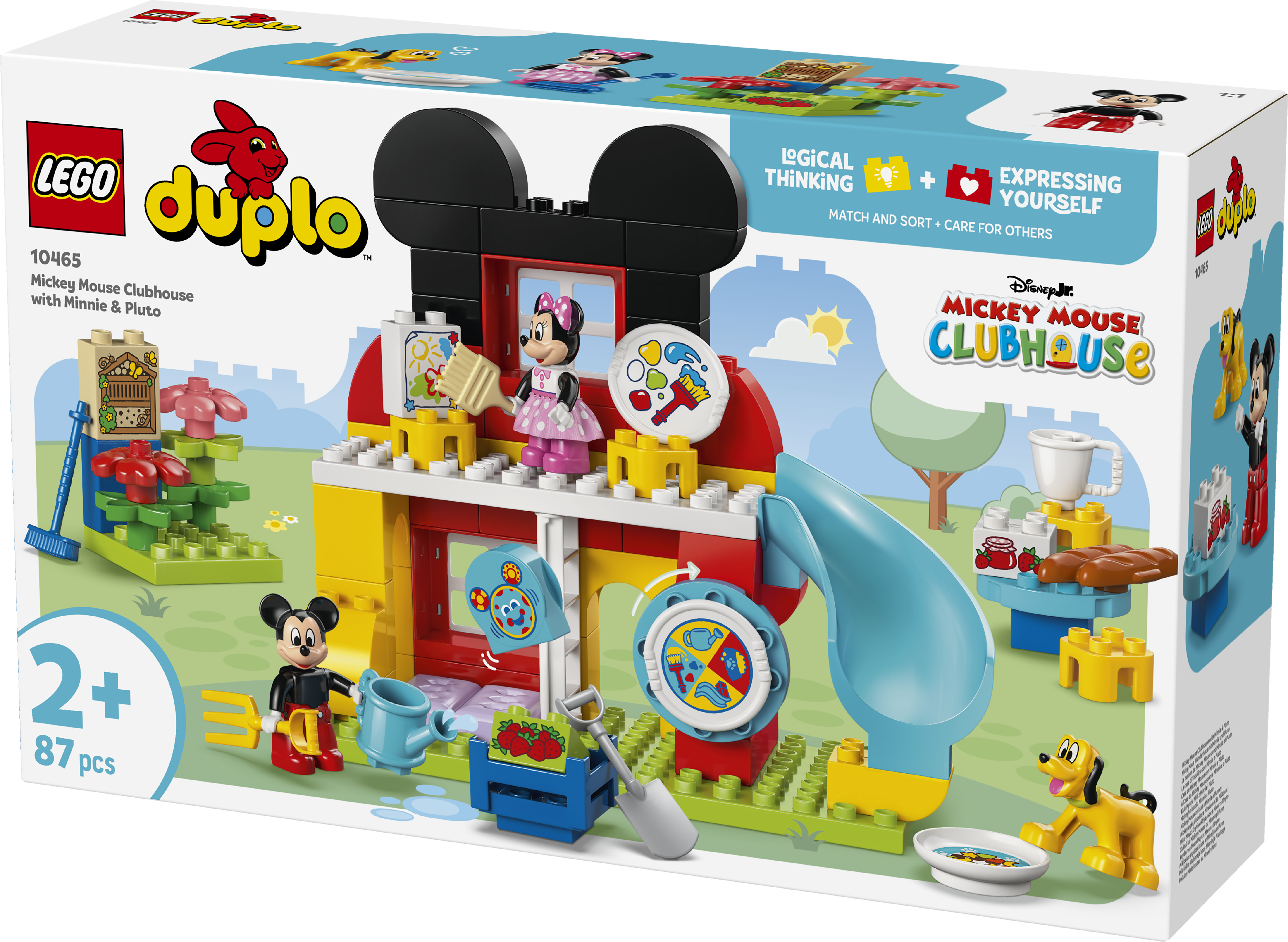 LEGO® DUPLO® │Disney Musse Piggs klubbhus med Mimmi och Pluto 10465