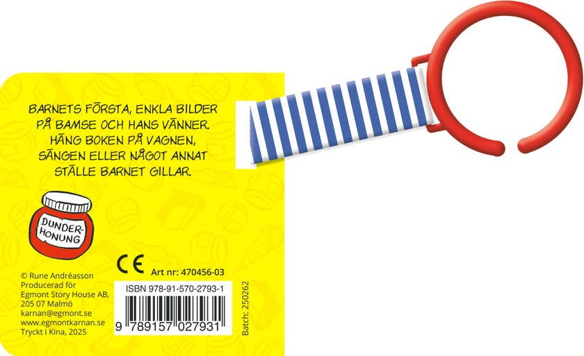 Bamse Titta & Peka - Hänga på vagnen-bok