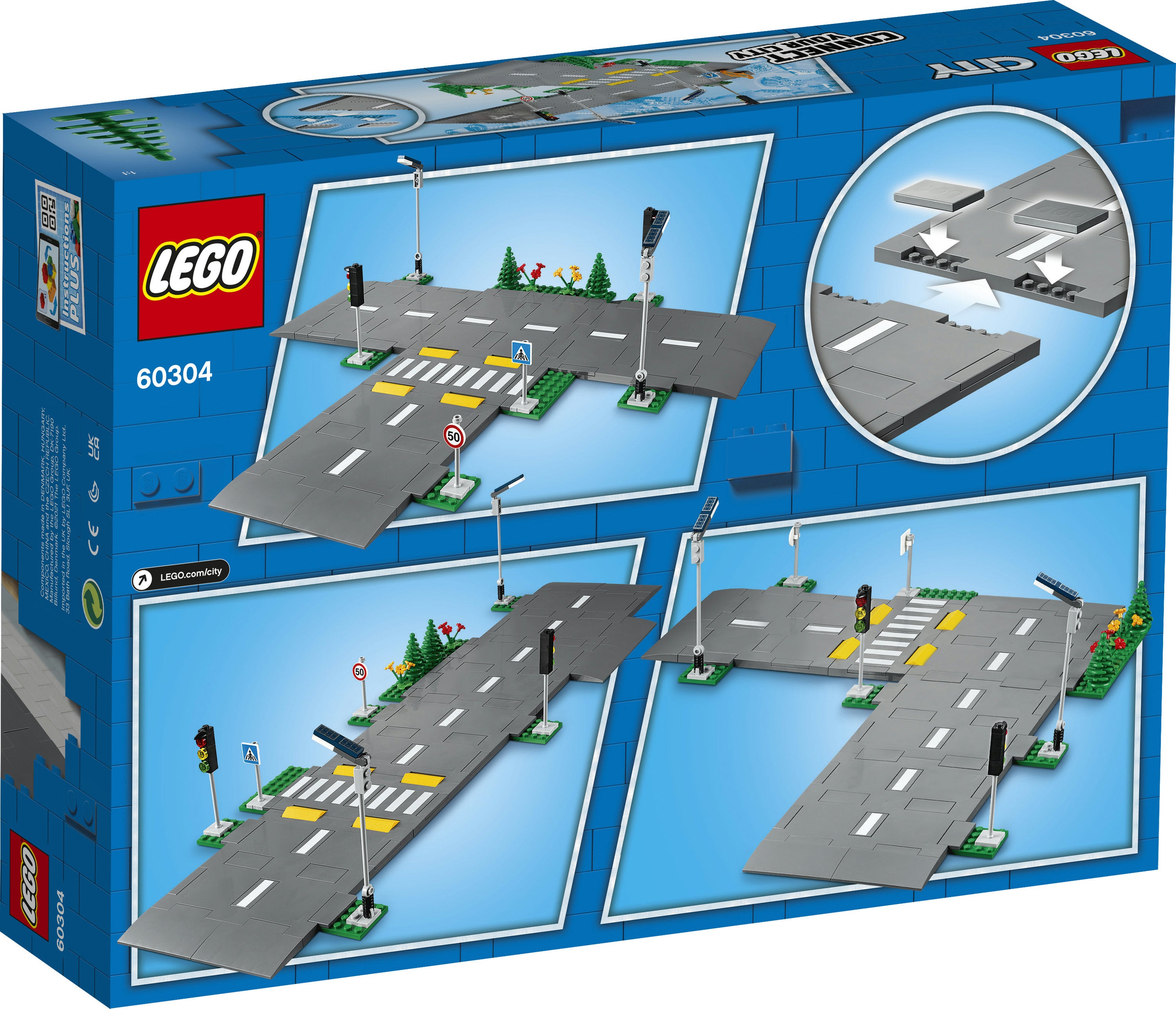 LEGO City Town 60304, Vägplattor