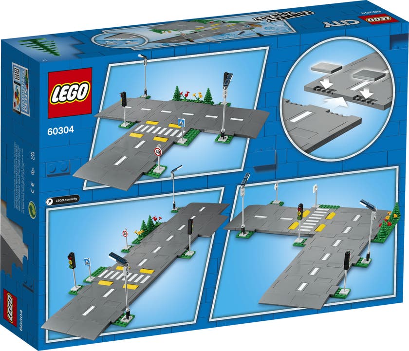 LEGO City Town 60304, Vägplattor