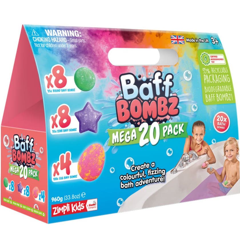 Zimpli Kids Baff Bombz Mega Pack