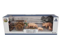 Animal Life, Grisar 4 st med tillbehör