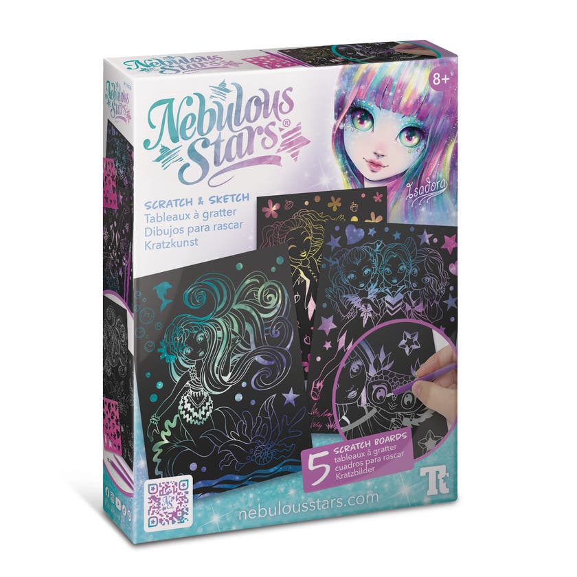 Nebulous Stars Scratch & Sketch - Skrap- och skissbrädor