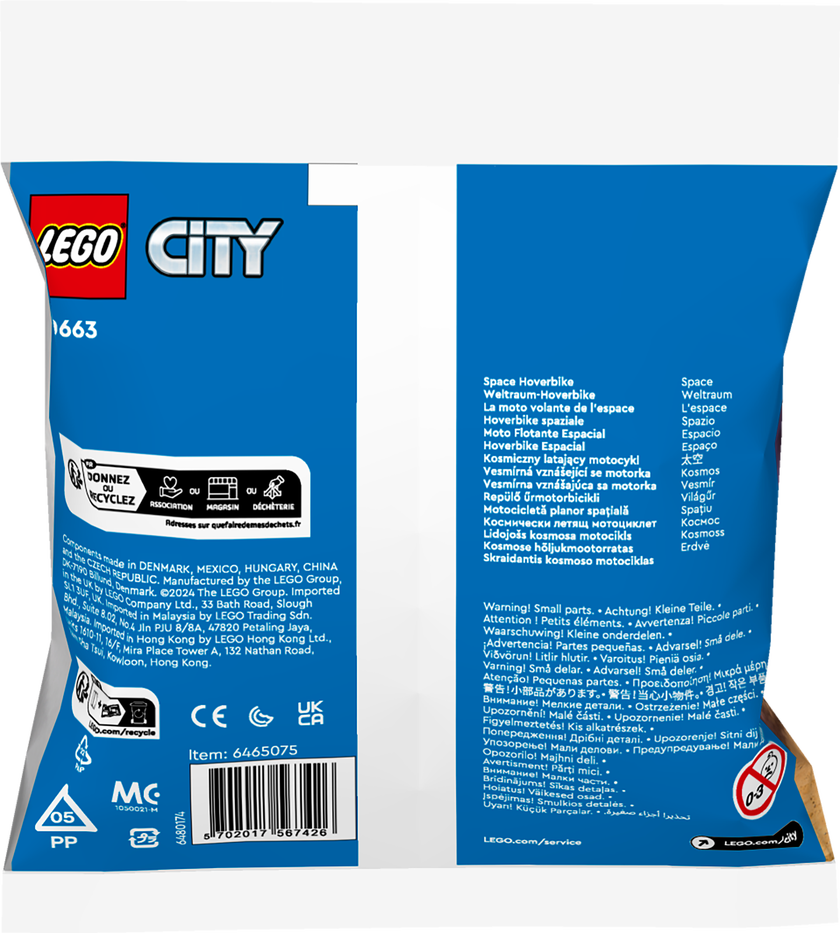 LEGO City Space 30663, Space Moverbike
