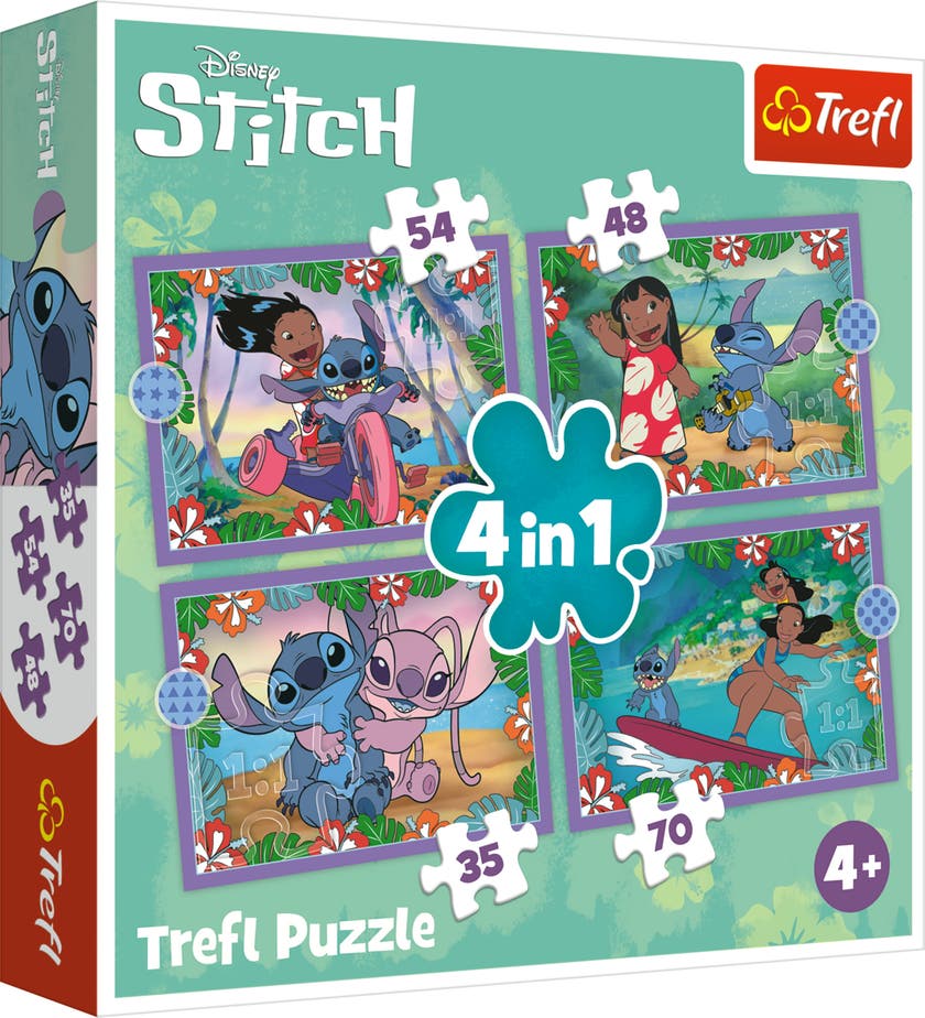 Trefl Disney Stitch pussel-samling