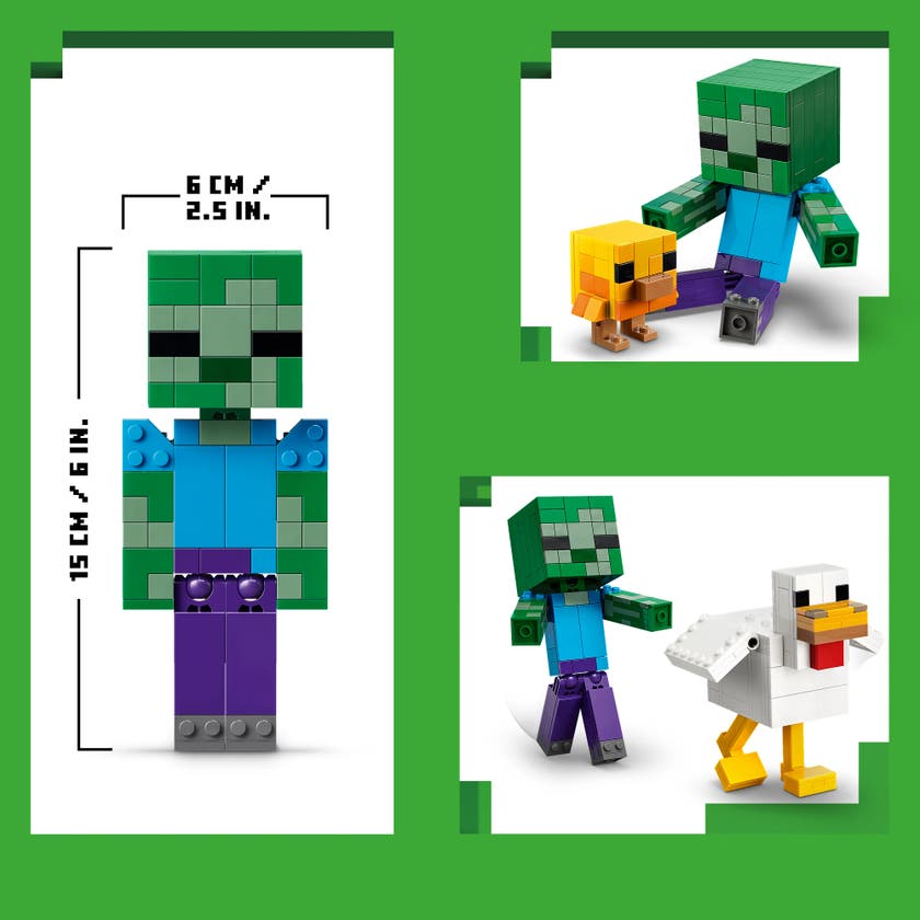 LEGO® Minecraft Hönsryttare 21582