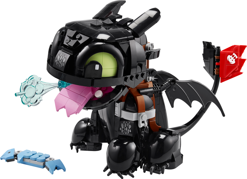 LEGO® Icons Draktränaren: Tandlöse, Byggset för vuxna 10375