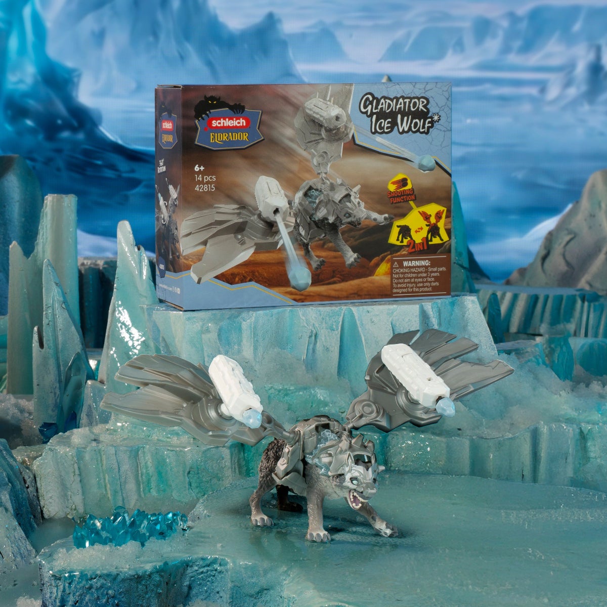 schleich ELDRADOR CREATURES Ice Wolf