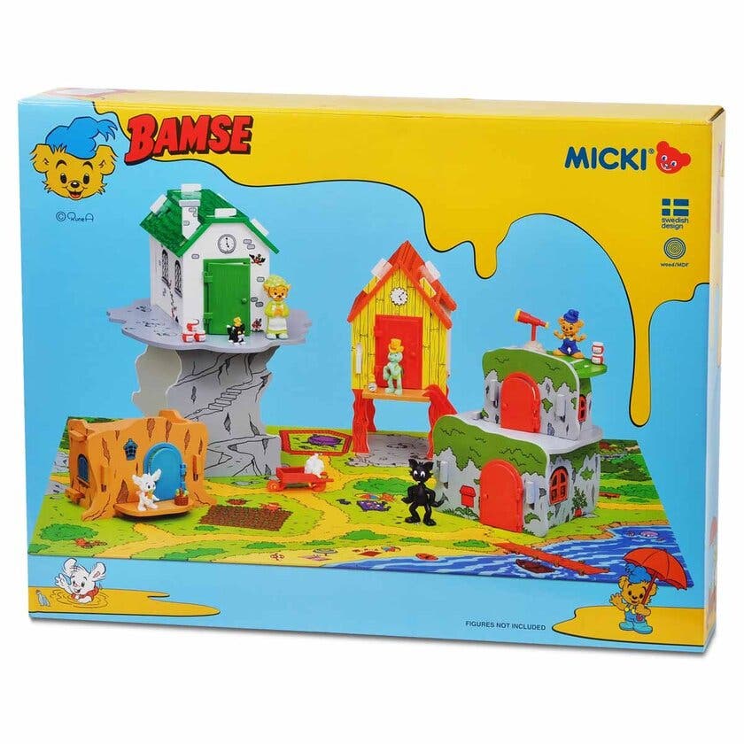 Bamse, Bamsebyn med Lekplatta