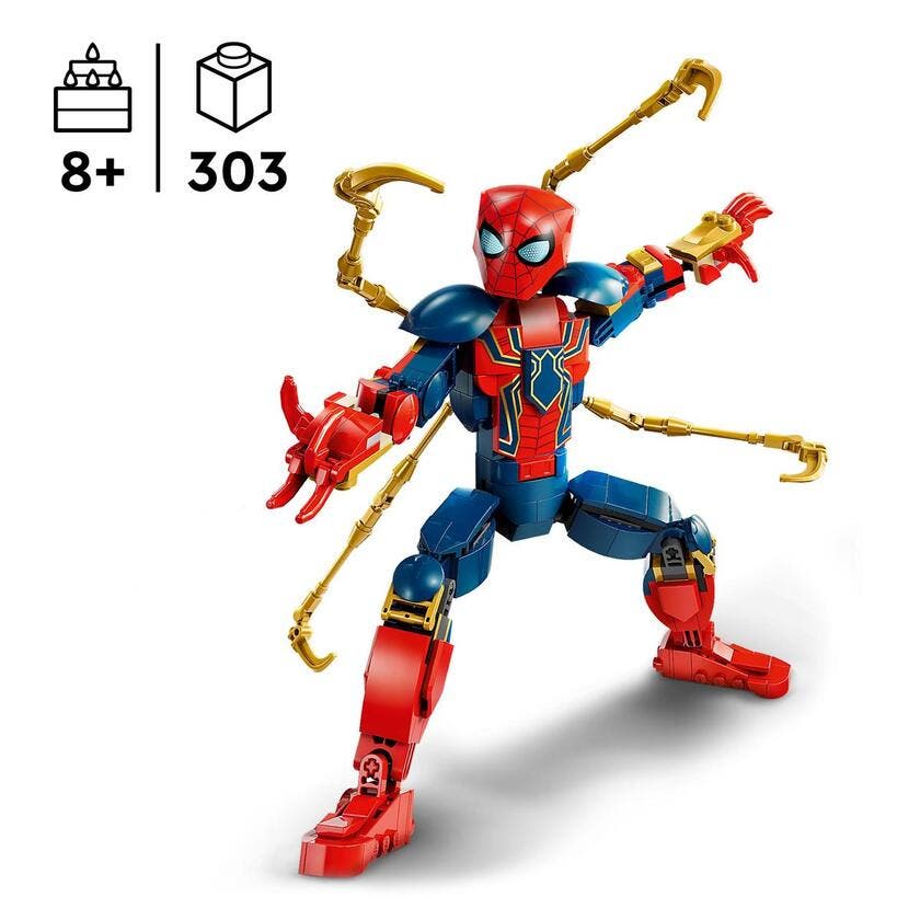 LEGO Marvel 76298, Byggfigur – Iron Spider-Man