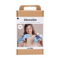 DIY Kit Dekoration, olika färger, Sock Monster, 1-