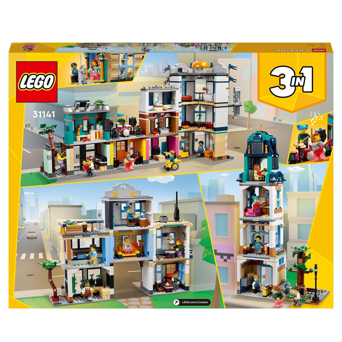 LEGO Creator 31141, Huvudgata