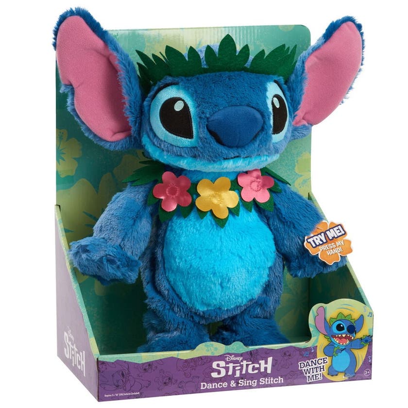 Disney Stitch, Dance & Sing Feature Plush 38 cm