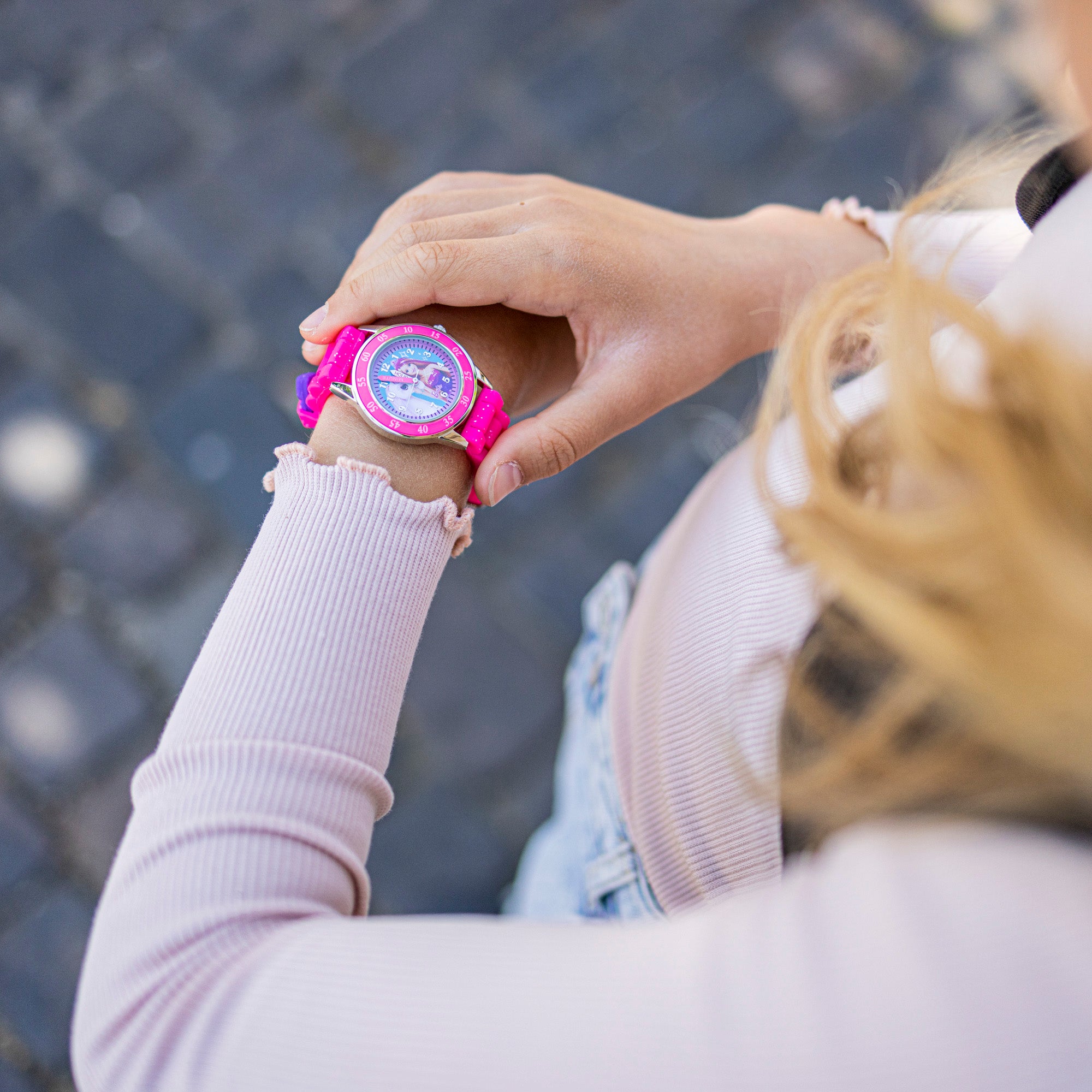 Accutime Time Teacher Watch Barbie