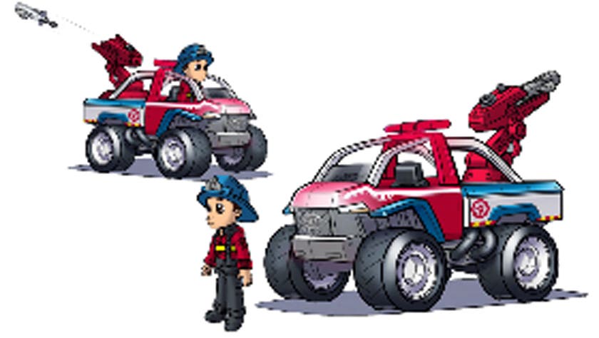 Paw Patrol Fire Rescue Vehicle - Ryder SE