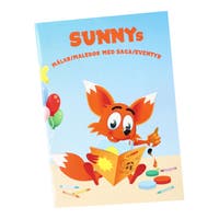 Målarbok Sunny Se/No