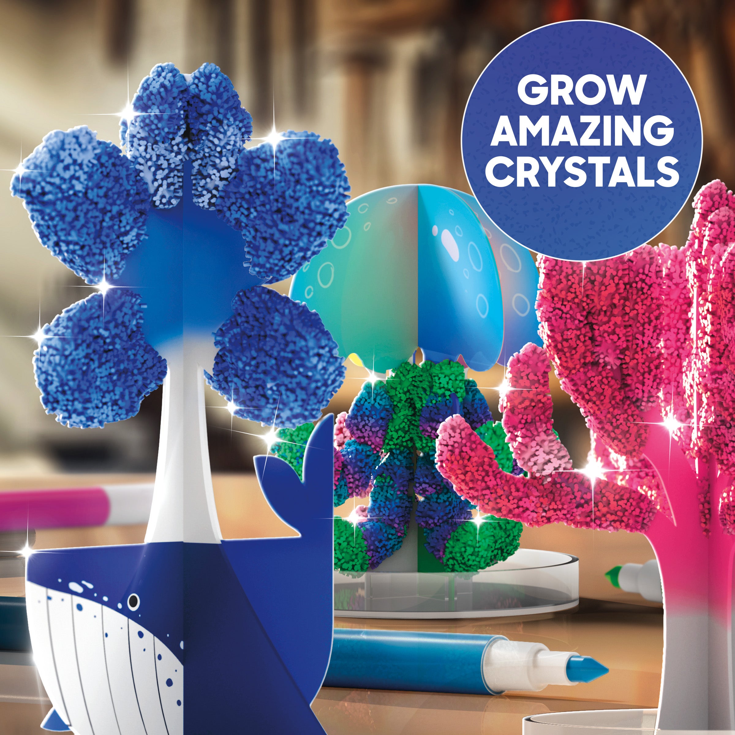 Discovery - Crystal Grow Kit Sea Creations 3 Creatures