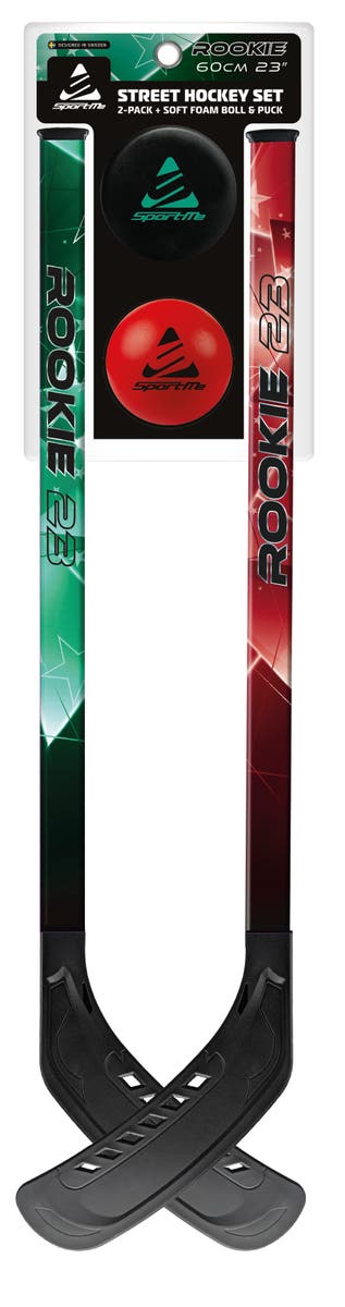 Streethockey set Rookie 2-pack 60 cm