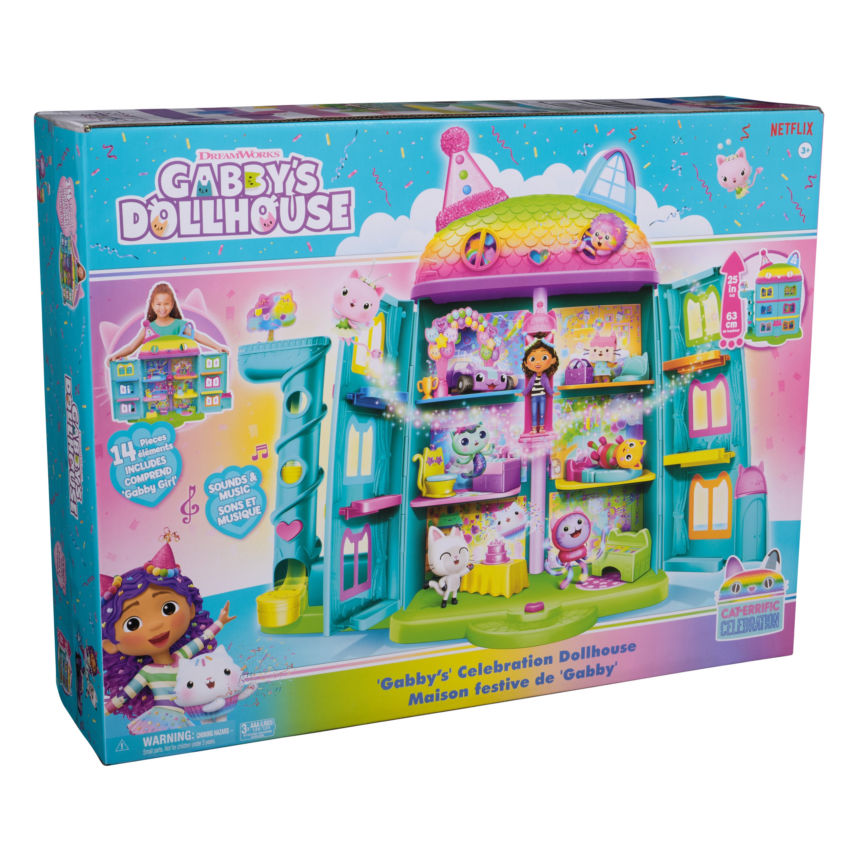 Gabby's Dollhouse, Celebration Purrfect Dollhouse 