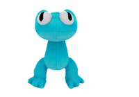 Rainbow Friends, Collectible Plush, Cyan, S2