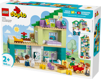 LEGO® DUPLO® Town 3 i 1 Modern familjevilla med figurer 10470