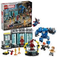 LEGO Super Heroes Marvel 76315, Iron Mans labb: rustningarnas sal