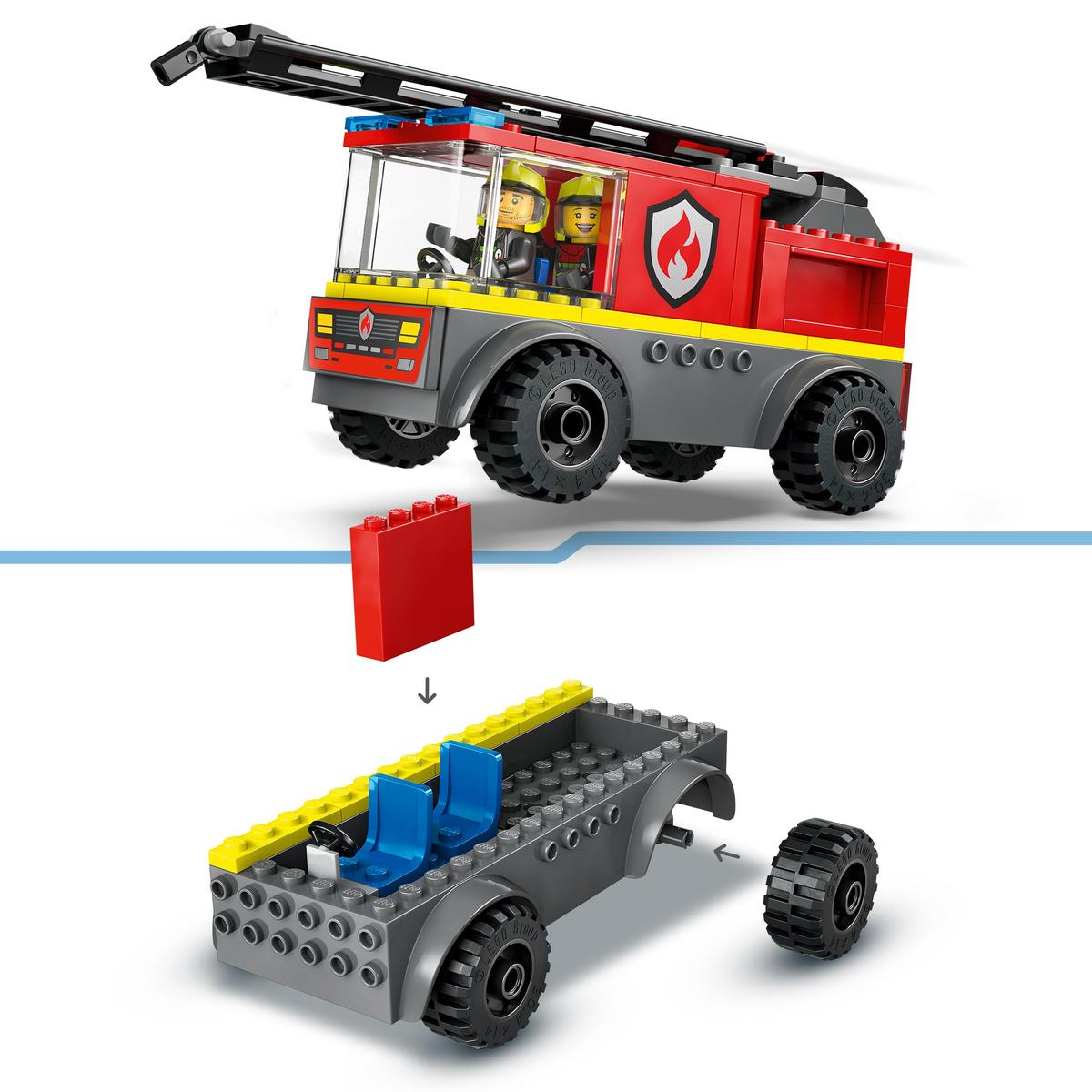 LEGO City Fire 60463, Brandbil med stege