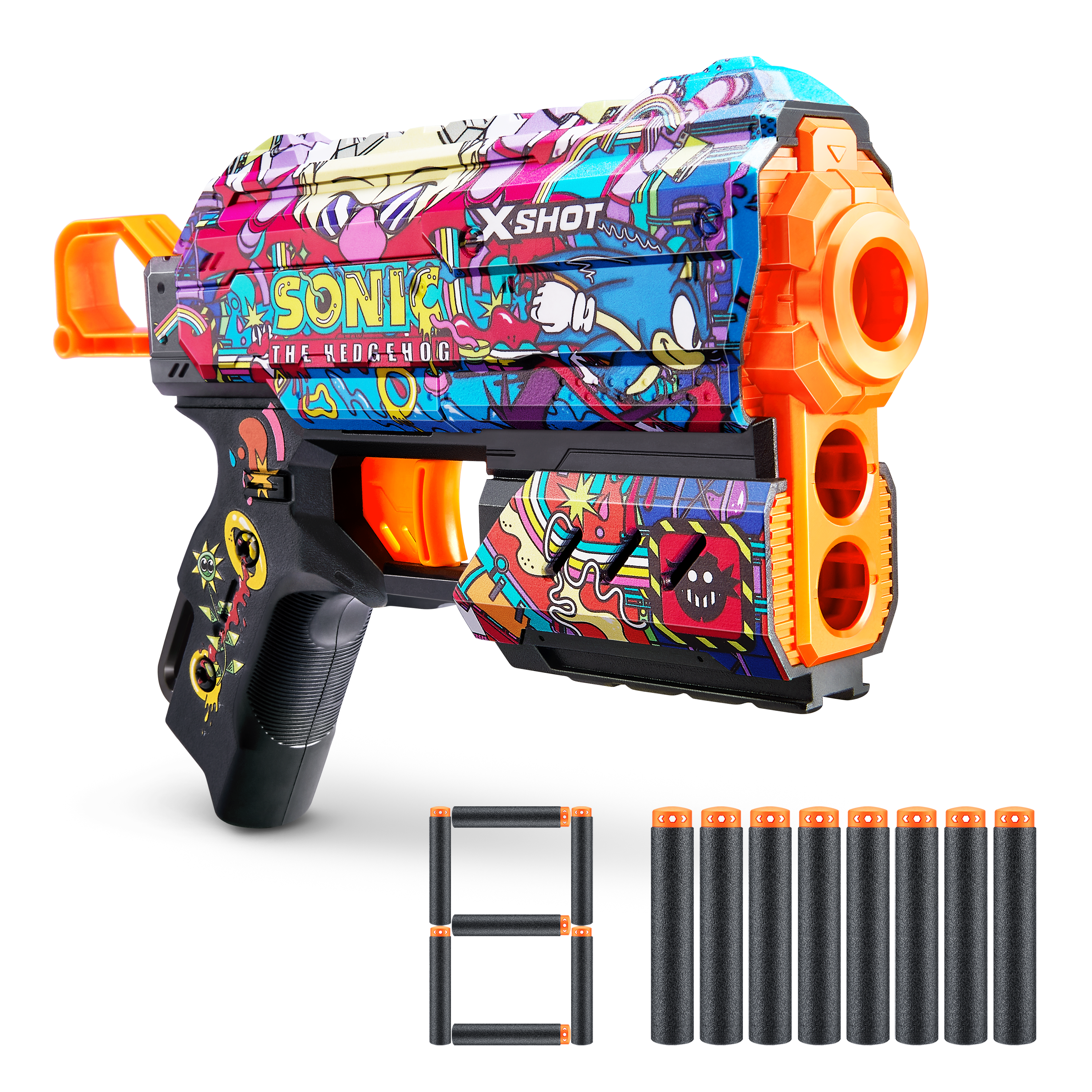 XSHOT SKINS-FLUX(8 Darts) SONIC