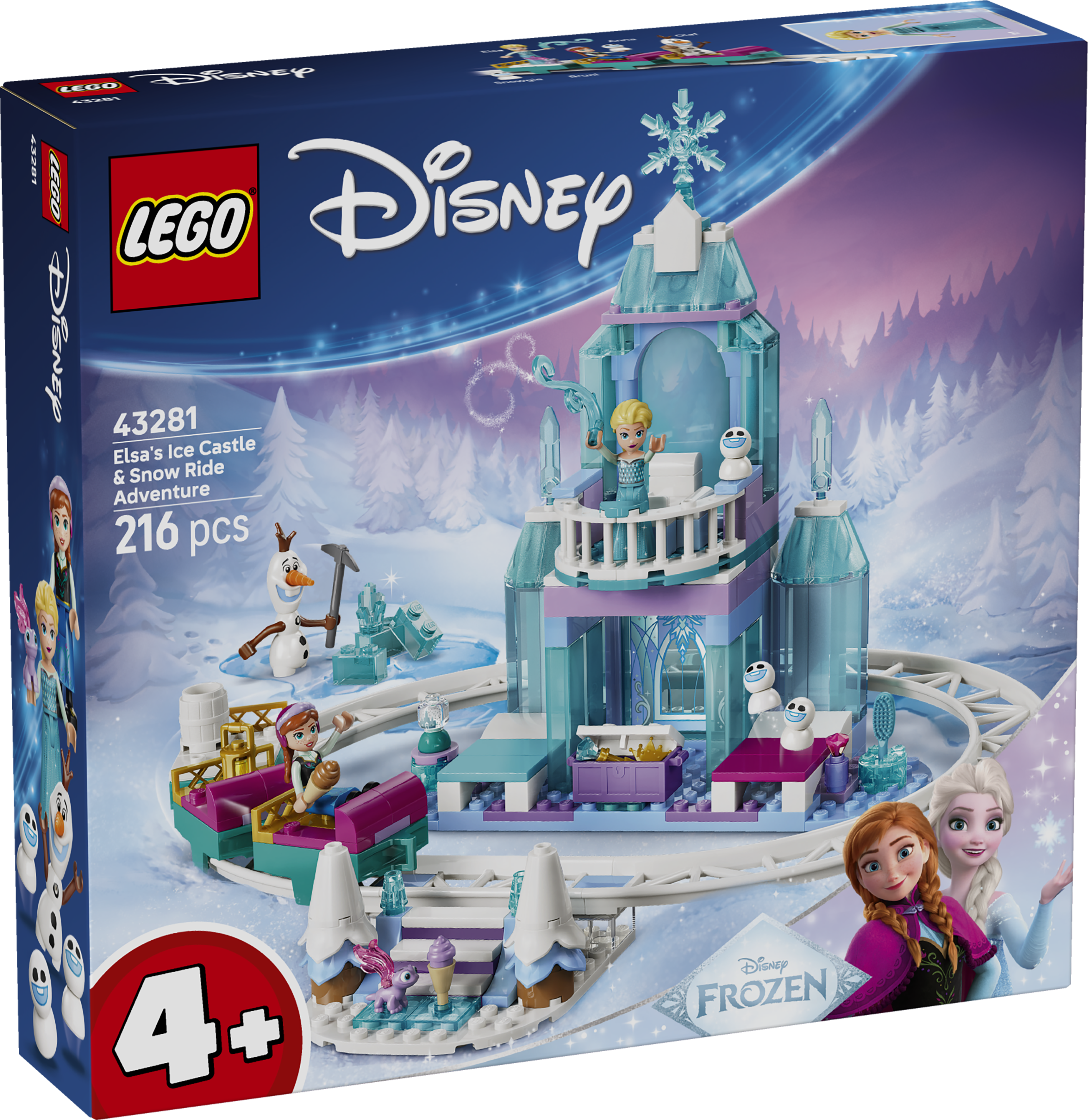 LEGO® | Disney Frozen Elsas ispalats och snöäventyr 43281
