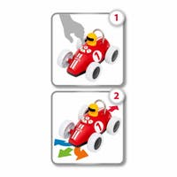 BRIO 30234, Lek & lär actionracer Röd