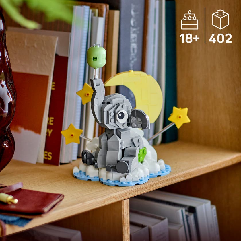 LEGO® Elefantunge på ett moln Uppvisningspresent till nyblivna föräldrar 40814