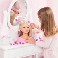 Sminkhuvud för styling och sminkning från 6 år – Charmed by Heart