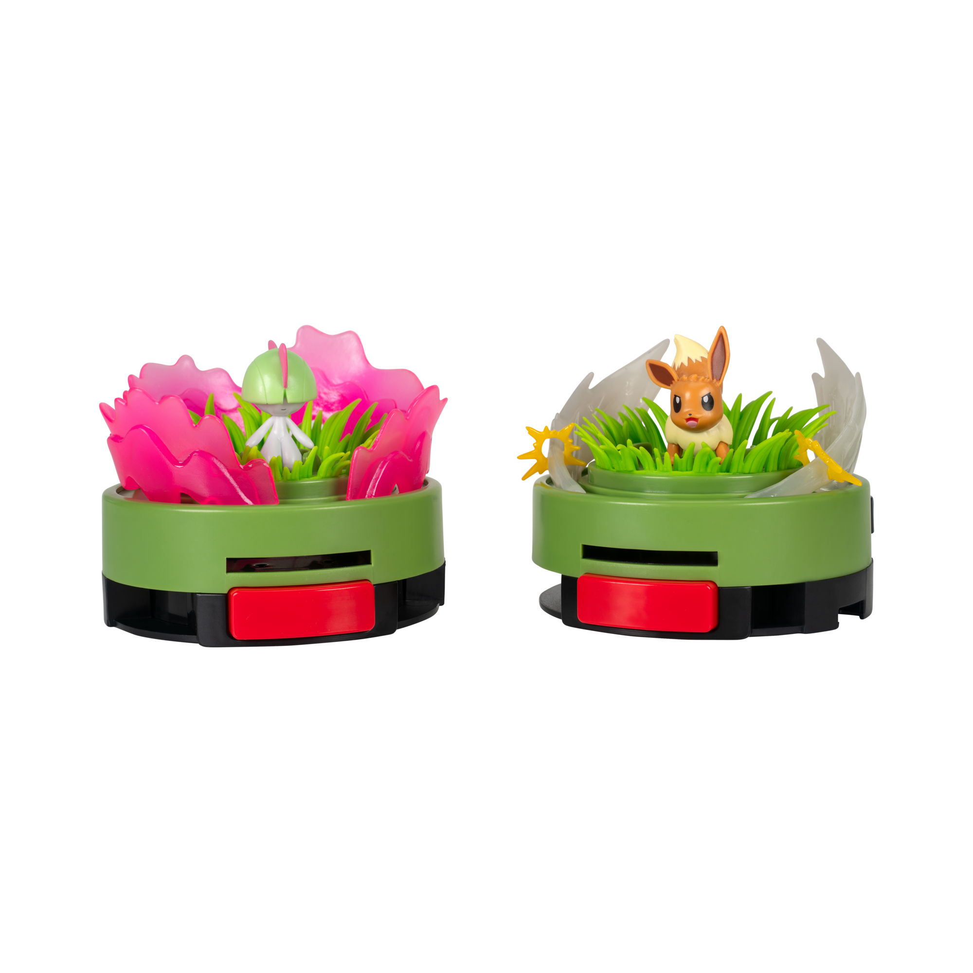 Pokémon Battle Disc Showdown Eevee vs Ralts