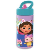 Gabby'S Dollhouse Sipper Water Bottle, 410Ml