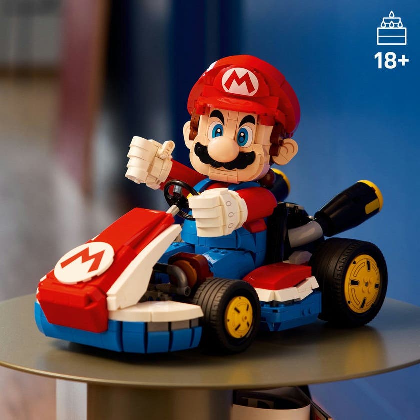 LEGO Super Mario 72037, Mario Kart™ – Mario & Standard Kart