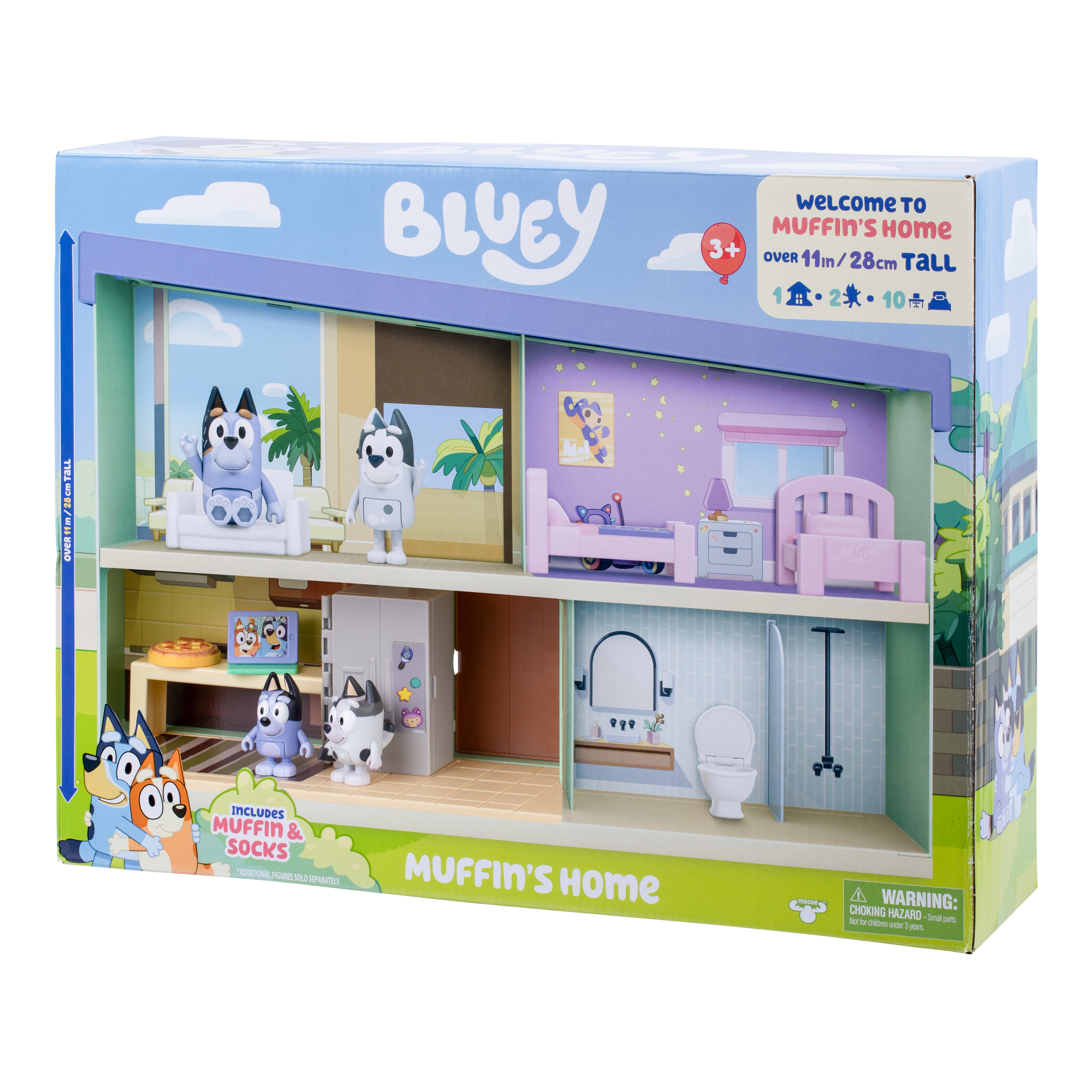 Bluey Muffins House Playset från 3 år
