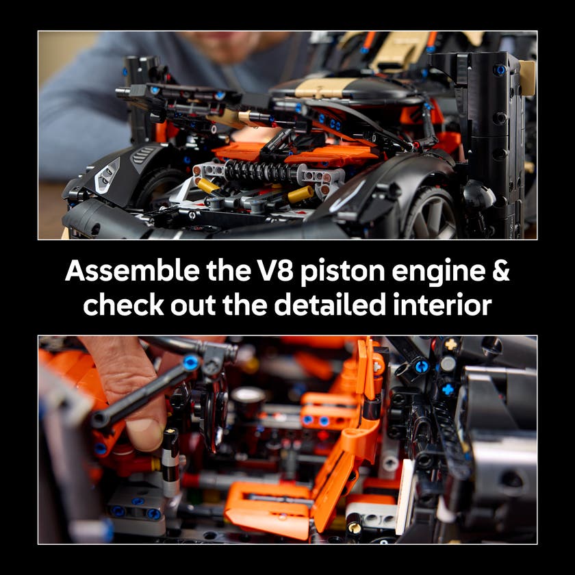 LEGO® Technic Koenigsegg Sadair's Spear Megacar 42232