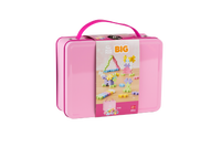 Plus-Plus BIG 3D Byggsats 70-bitar i metallväska (Pastell)