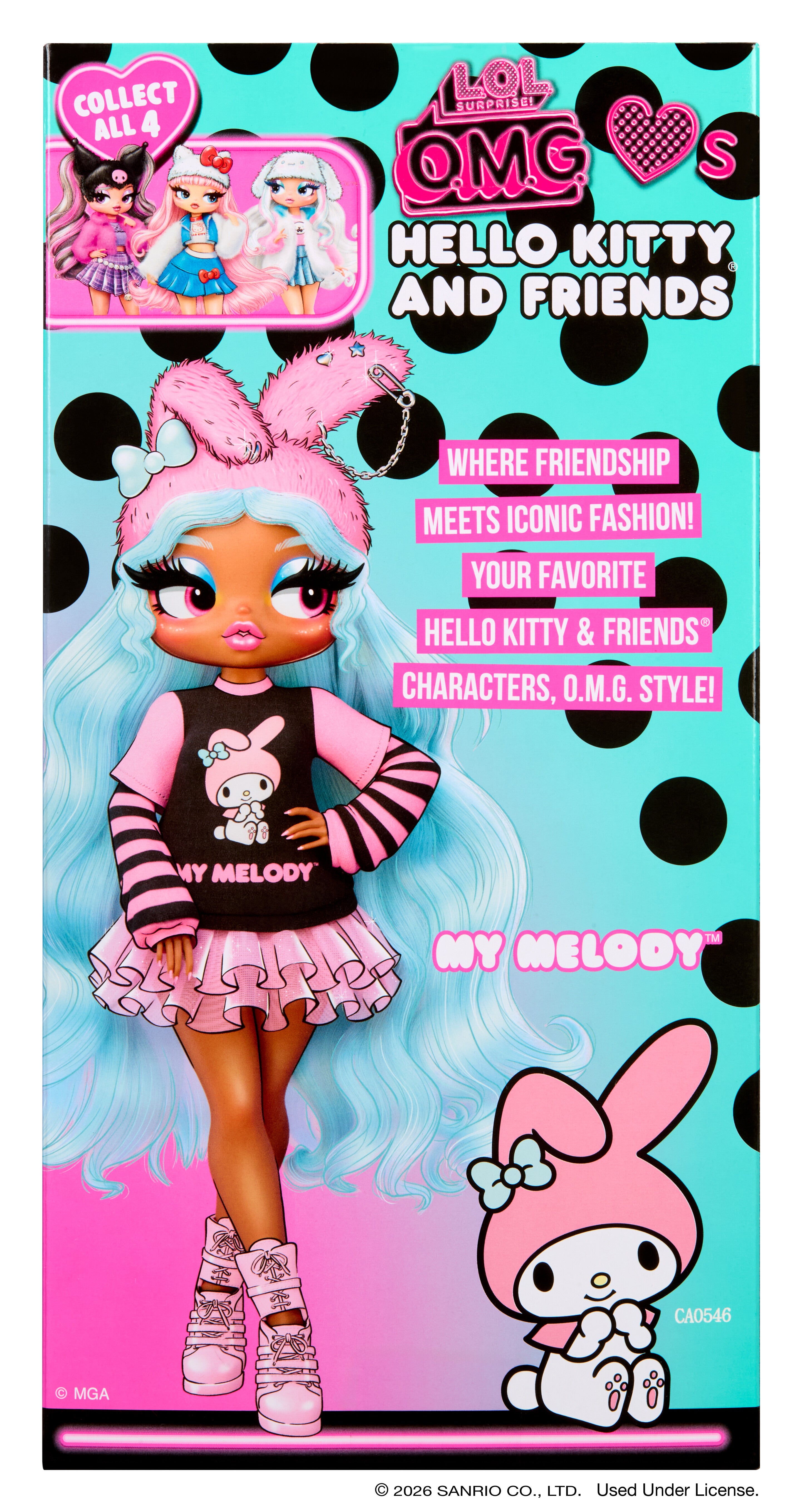 L.O.L. Surprise! O.M.G. Loves Hello Kitty modedocka