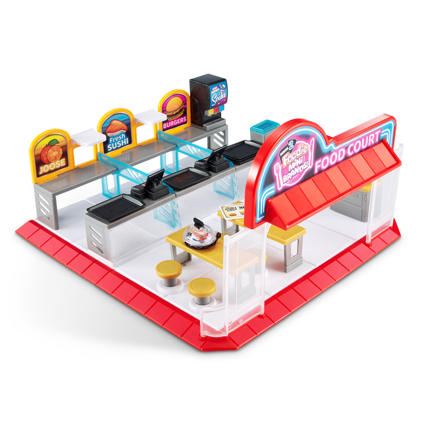 5 Surprises, Mini Food Court Playset,Bulk