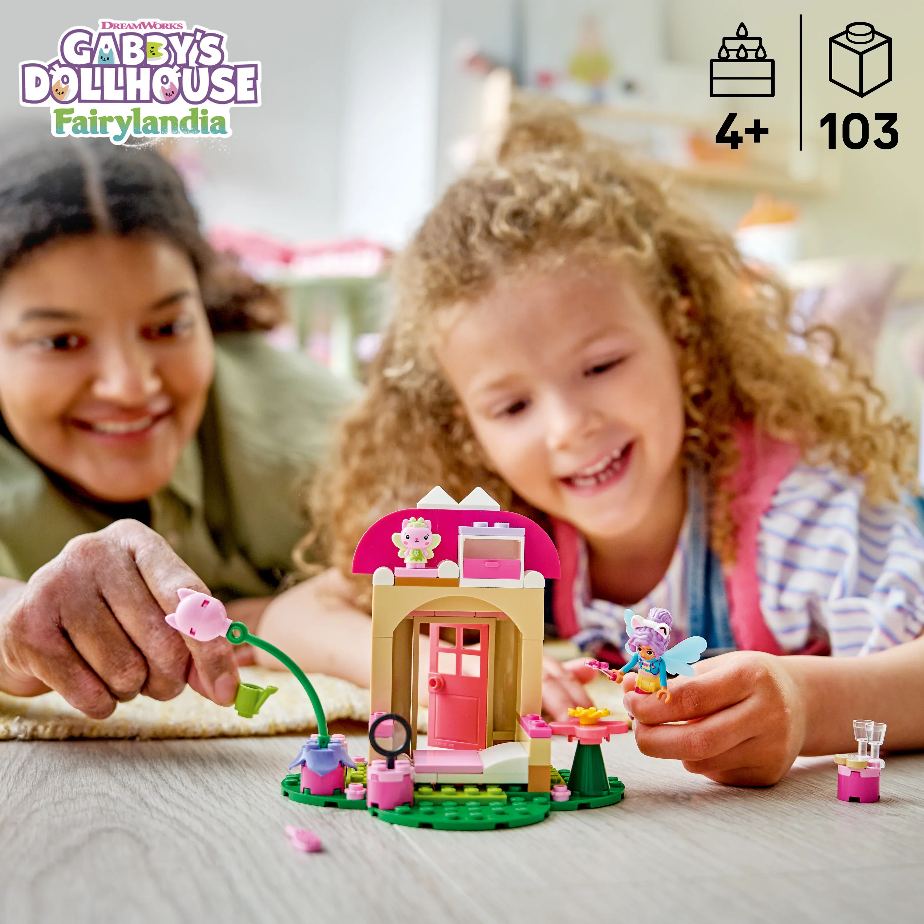 LEGO® Kattälvans trädgårdshus 11212