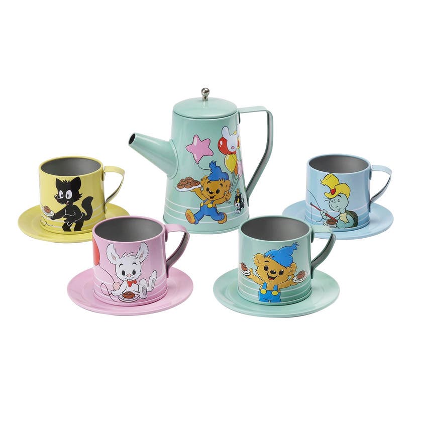 Bamse - Kids Tea Set, Tin