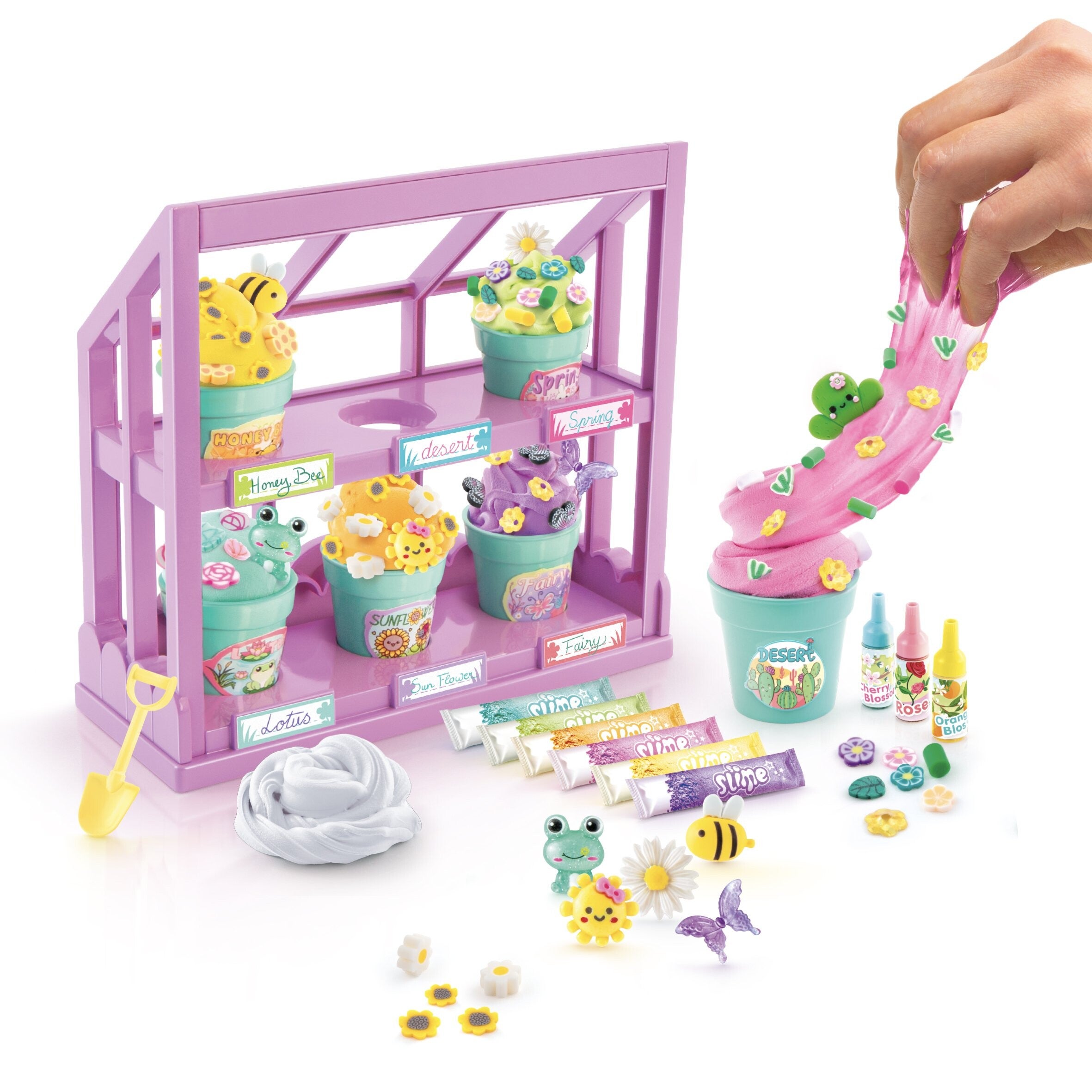 So Slime Flower Mini Garden – Skapa doftande slime i växthus
