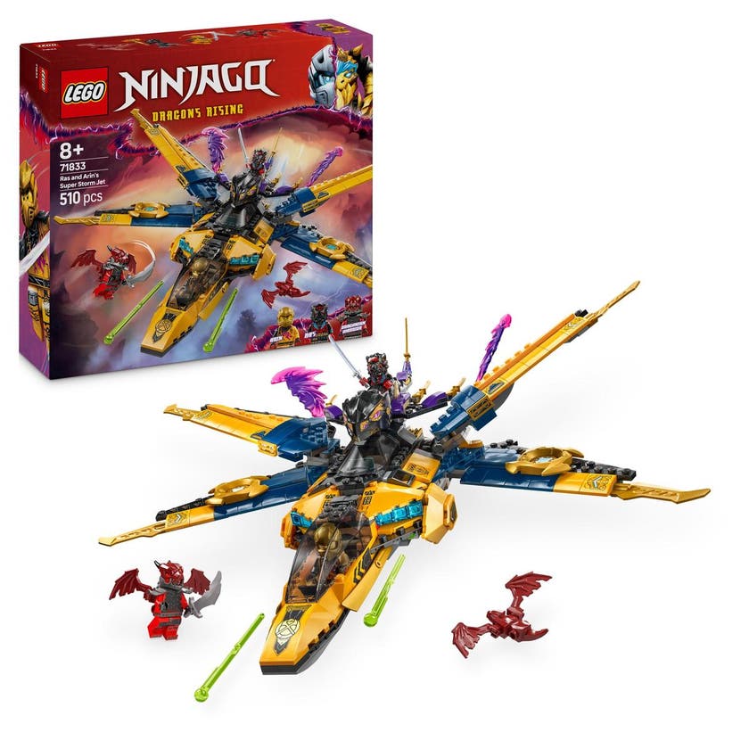 LEGO Ninjago 71833, Ras och Arins superstormplan