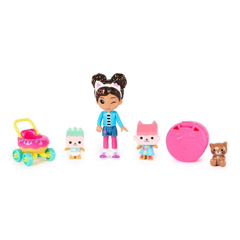 Gabby's Dollhouse, Friends Kitty Care Figure Pack