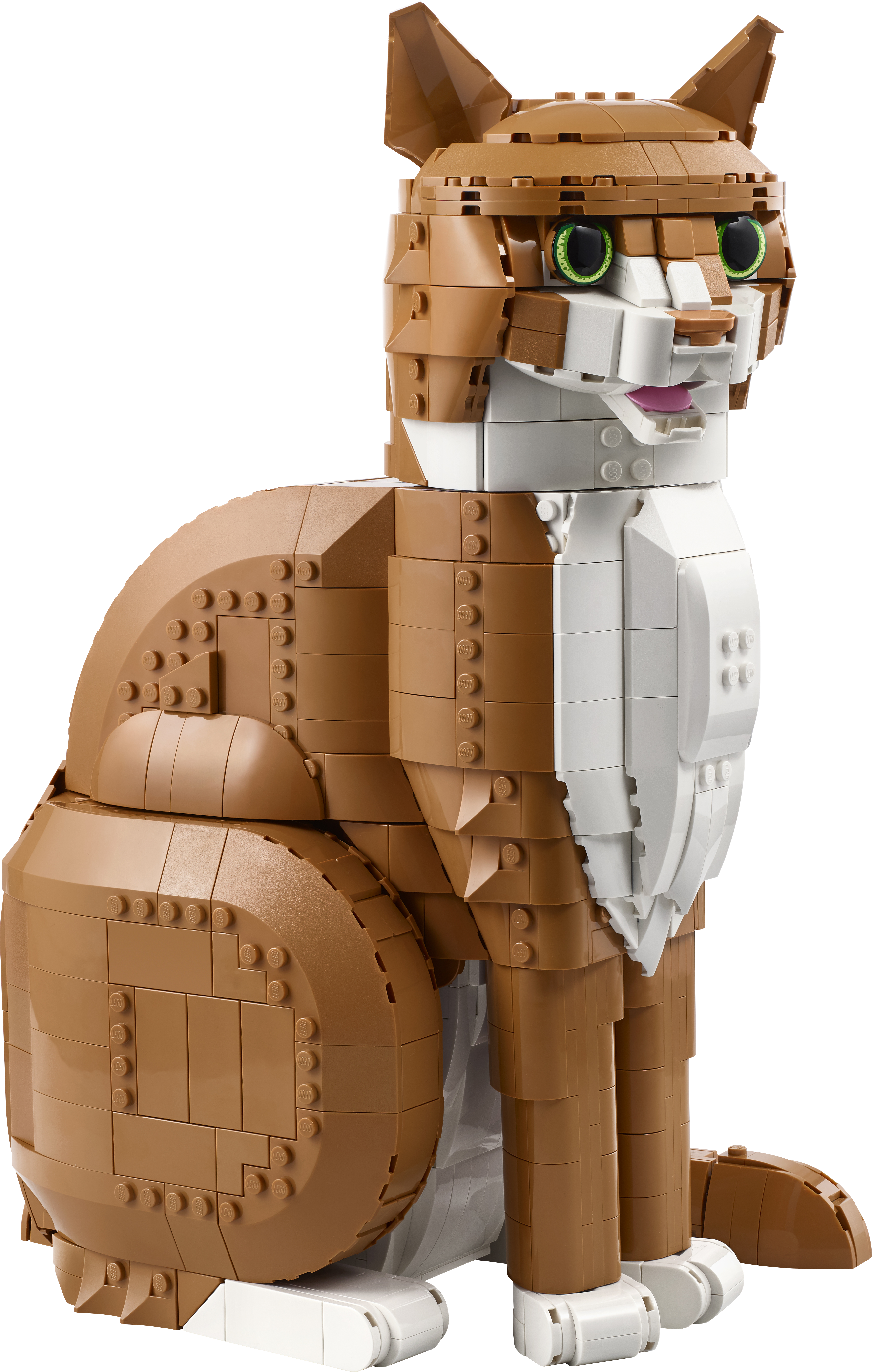 LEGO® Ideas Orange katt, Byggset med djurfigur 21376