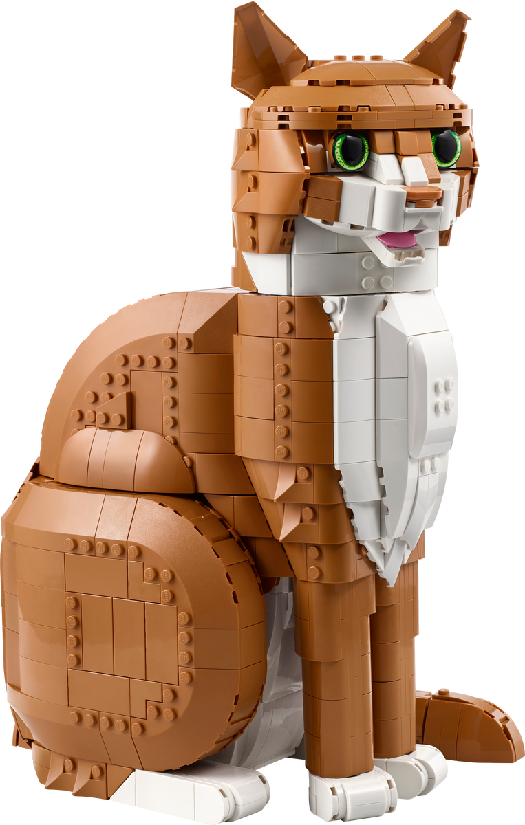 LEGO® Ideas Orange katt, Byggset med djurfigur 21376