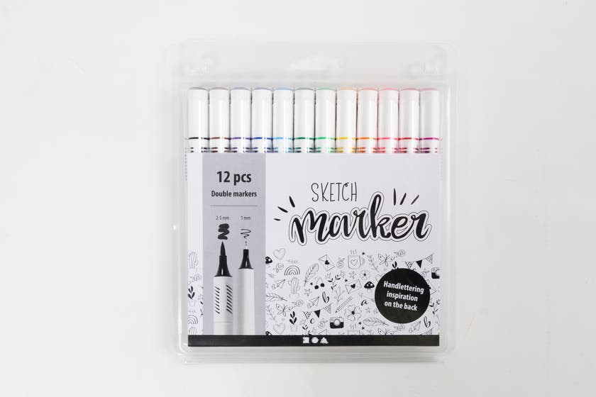Sketch Marker, standardfärger