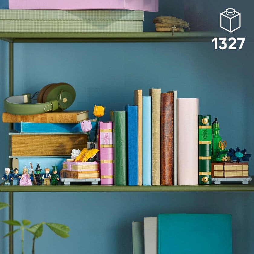 LEGO Wicked 75691, Glinda & Elphaba – bokstöd